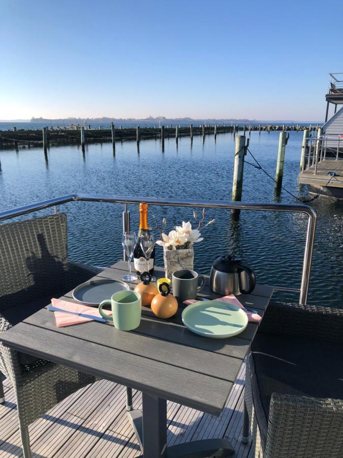 فندق Hausboot-Lafe Flensburger Foerde Egernsund المظهر الخارجي الصورة