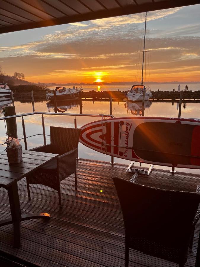 فندق Hausboot-Lafe Flensburger Foerde Egernsund المظهر الخارجي الصورة